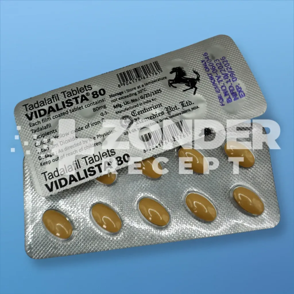Vidalista 80mg - 10 Tabletten
