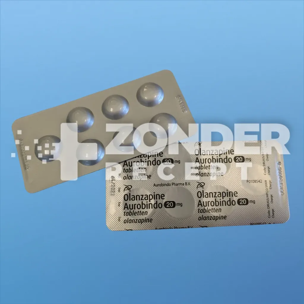 Olanzepine 20mg - 7 Tabletten  (THT)